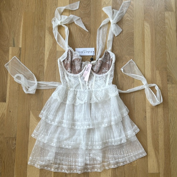 For Love And Lemons Other - FOR LOVE & LEMONS
Freya Slip Dress- XS- NEW WITH TAGS